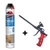Krakenbond Krakenbond FastCoat Insulation Foam Spray, 27.1 oz, 1 Gun Use Can, 1 Spray Foam Gun, 2PK 1FC1SG